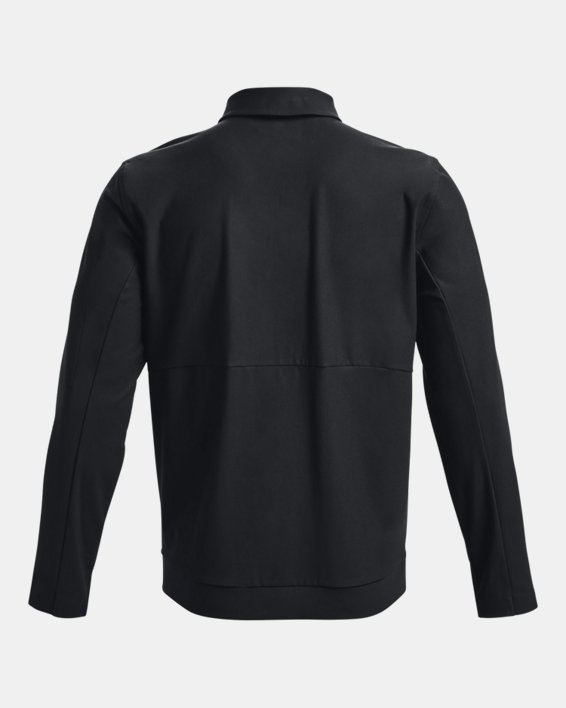 Herren UA Vanish Jacke mit durchgehendem Zip, Black, pdpMainDesktop image number 6